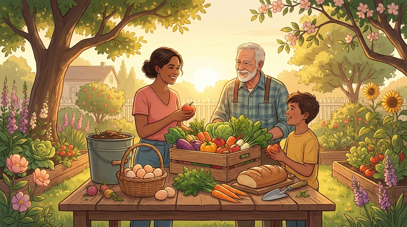 Bountiful Garden neighborhood produce sharing