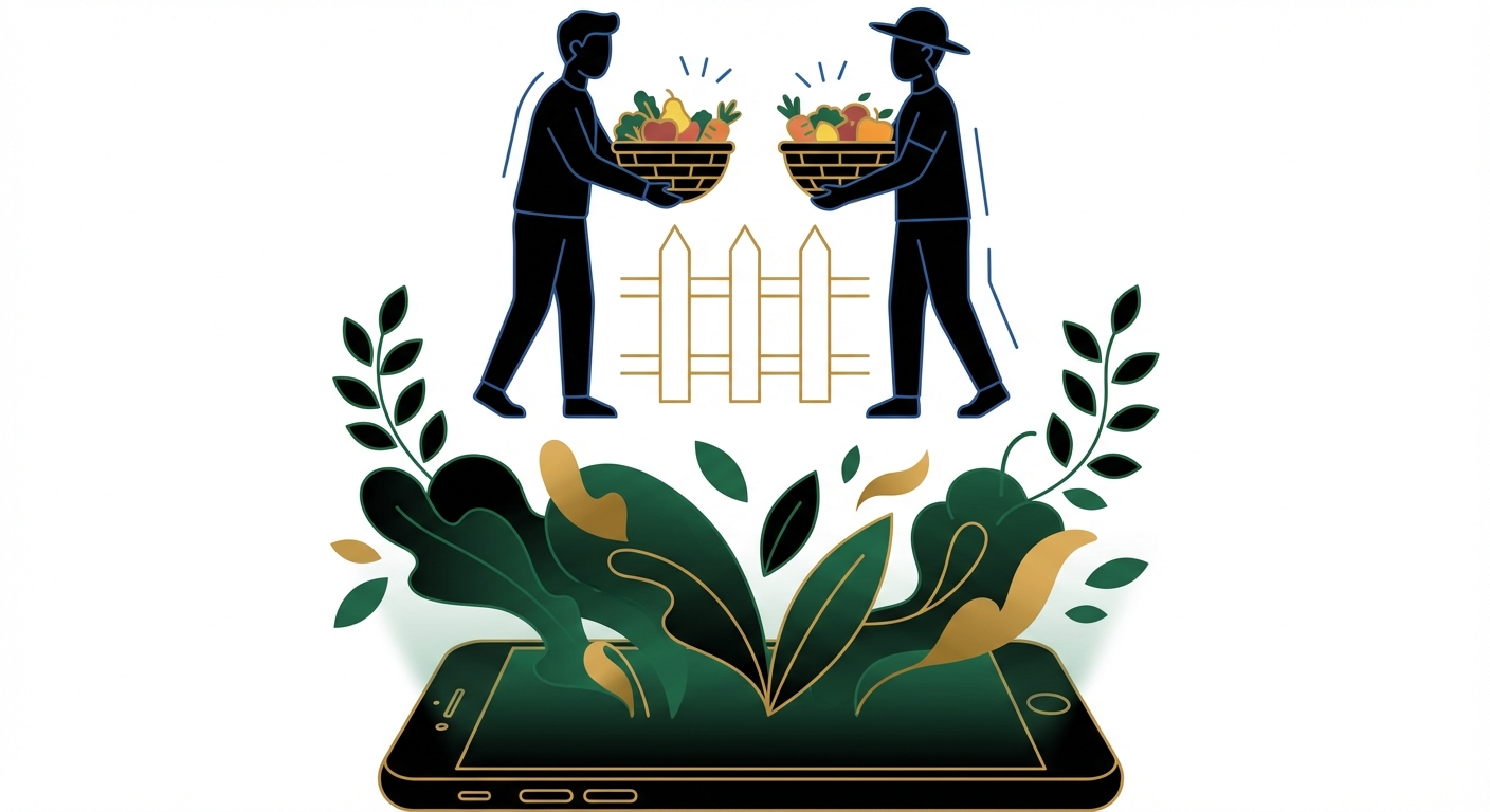 Bountiful Garden neighborhood produce sharing